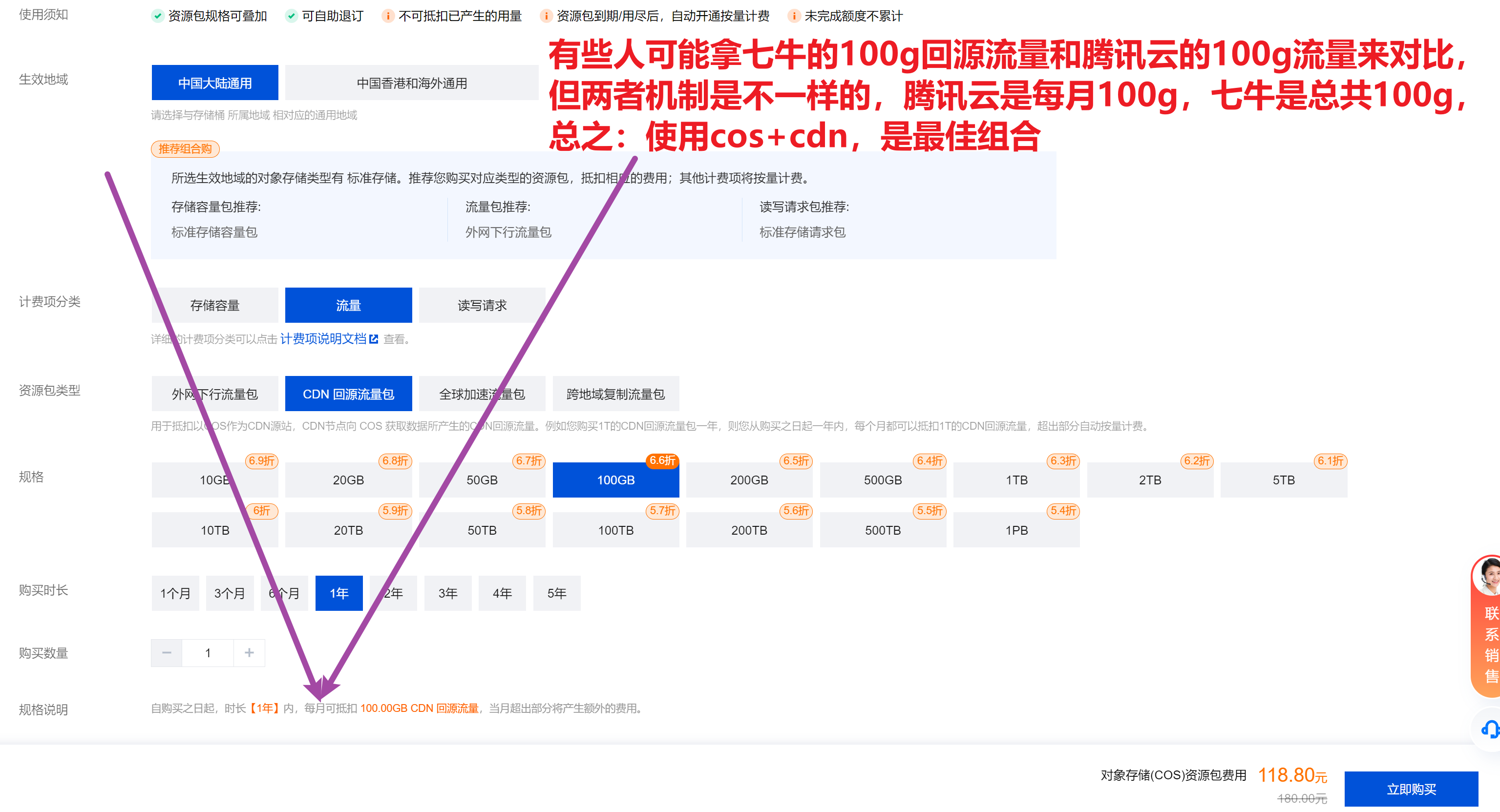 【必选】cos存储配置-特嘿综合平台